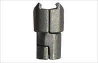 Silvery Male Tee Aluminum Pipe Joints Aluminum Tubing Connectors With Claw Head