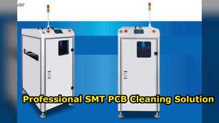 เครื่องทำความสะอาดสายพานลำเลียง SMT PCB พร้อมระบบควบคุม PLC