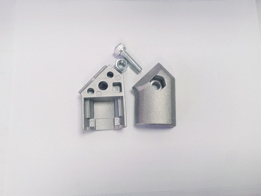 AL-3 28mm Aluminum Alloy Tube Lean Connector External 45 Degree Support