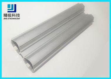 1.7mm Thick Aluminum Round Pipe Sliver White AL-2817 4m/ Bar Alumite Treatment