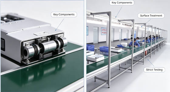 ESD Anti-Static Belt Conveyor Assembly Line Workbench For Electronic Workshop