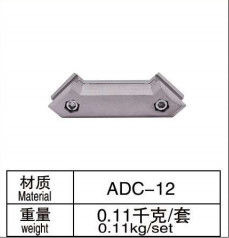 ADC-12 Workbench AL4 Aluminum Alloy Tubing Connector 28mm Pipe