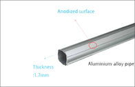 Extruded 6063-T5 Aluminium Alloy Pipe Tubing For Rack System / Trolley