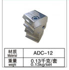 ข้อต่อท่ออลูมิเนียม AL-32 ADC-12 สีขาวเงินท่อ 28 มม