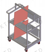 KUTED Transport Trolley with 100kg Load Capacity and Dry Film/ENIG Process