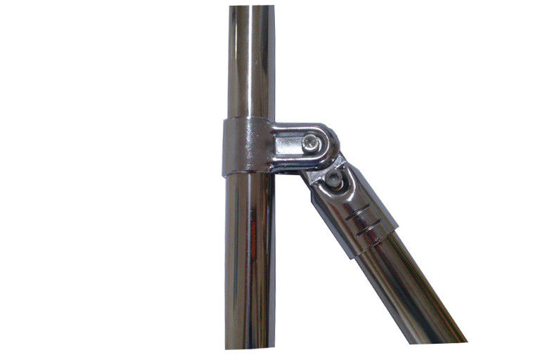 High Intensity Nickel / Chrome Plated Pipe Fittings For Lean Pipe Rack
