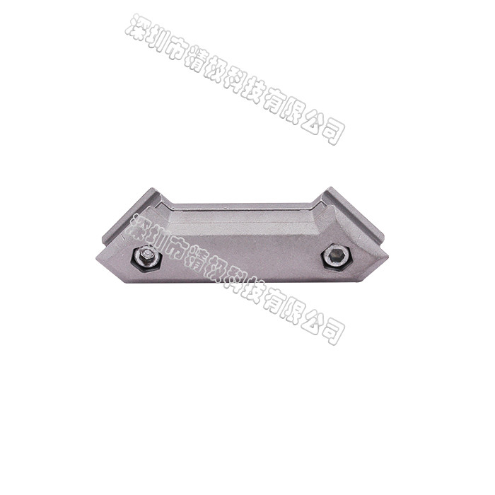 AL-4 ADC-12 Aluminum Tubing Joints Reinforced Silvery White Color