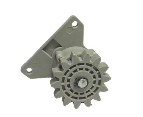 ข้อต่อท่ออลูมิเนียมอุตสาหกรรมเกียร์อลูมิเนียมขนาดเล็กสีเทาเงินสำหรับรถเข็น