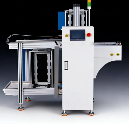 Manual Adjustment Width Adjustment SMT PCB Conveyor Compatible with PCB Thickness 0.4 to 5 Mm SMT เครื่องขนส่ง PCB