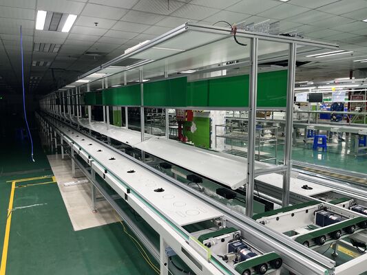 สายพานลำเลียงโซ่ความเร็วสองเท่า, สายการผลิตประกอบอัตโนมัติสำหรับโรงงาน