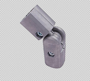 Die Casting Anodizing ข้อต่อท่ออลูมิเนียมสีเงิน AL-30