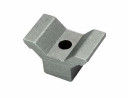 ข้อต่อท่ออลูมิเนียม Die Casting Silver White AL-21 In Castor